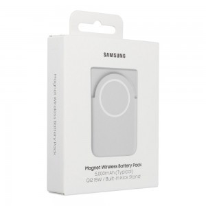 Samsung Powerbank vezeték nélküli mágneses EB-U2500XJ 5000 mAh 25W Qi2 USB-C szürke-5