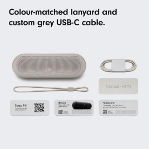 Bluetooth Hangszóró Beats Pill Kim Kardashian Edition, Világosszürke MAX24ZM/A-1