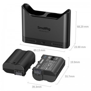 Smallrig 5486 Turbo Charging Kit for EN-EL15C Batteries-3
