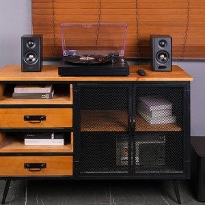 Edifier S355DB diófa 2.1 hangszórók-3