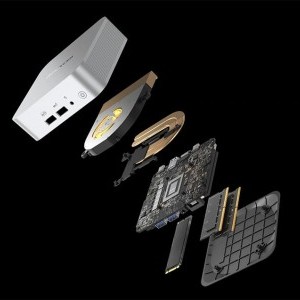 GEEKOM A8 mini PC Ryzen 7 8745HS 16 GB 1 TB + Windows 11 Pro-7