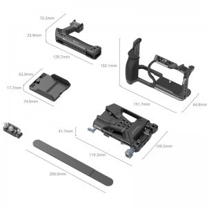 Smallrig 6113 Hawklock Quick Release Cage Kit for Nikon ZR-2