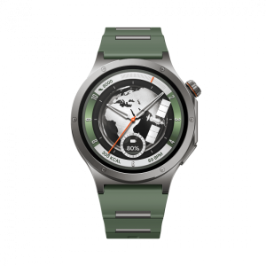 OnePlus Watch 4, 46mm, Evergreen Titanium, okosóra