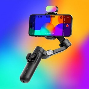 Gimbal AOCHUAN X Pro RGB (fekete)-6