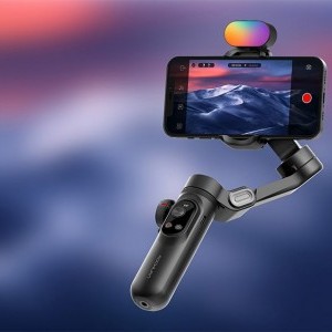 Gimbal AOCHUAN X Pro RGB (fekete)-4