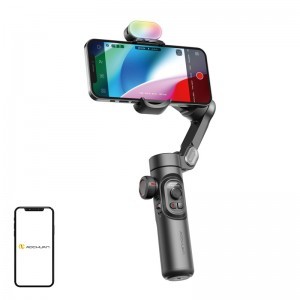 Gimbal AOCHUAN XE RGB (fekete)