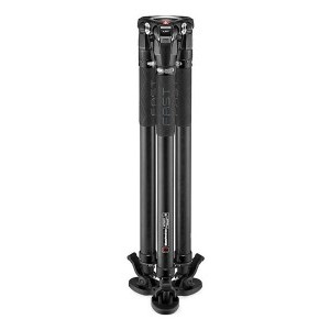 Manfrotto 5504x fluid videó fej 635 fast karbon szimpla lábú állvánnyal-2