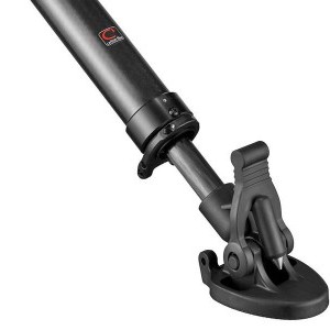Manfrotto Nitrotech 608 fej + 635 Fast karbon állvány, szimpla láb-2