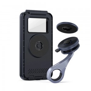 Baseus - Kerékpáros telefontartó PrimeTrip VB1 (C0013D00) - Mágneses, Alumínium Ötvözet - Fekete-2