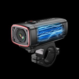 AKEEYO AKY-710S sportkamera 4K videórögzítő motorkerékpár kormányra - fekete-5