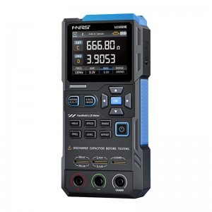 FNIRSI LC1020E nagy pontosságú kézi LCR mérőműszer