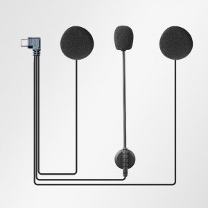 EJEAS V6 Motoros Sisakbeszélő Headset Klipsz-2