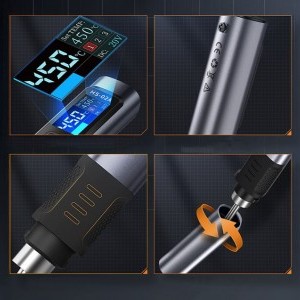 FNIRSI 100W intelligens forrasztópáka HS-02A-3