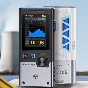 FNIRSI multifunkciós ionizáló sugárzásdetektor GC-03 fehér-8
