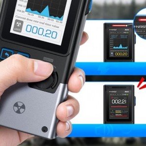 FNIRSI multifunkciós ionizáló sugárzásdetektor GC-03 fehér-5
