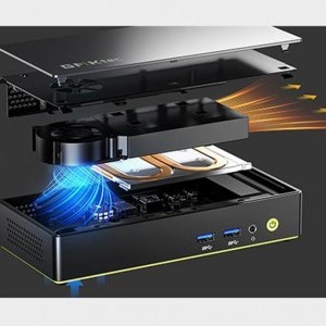 GMKtec K13 Mini PC Intel Core Ultra 7 256V 16 GB 1 TB Windows 11 Pro-1