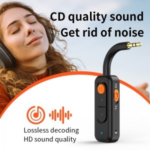 M1 AUX Bluetooth 5.4 vezeték nélküli zeneadapter 3.5mm AUX adapter-8