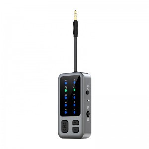 M3 Bluetooth 5.4 AUX transmitter autóhoz, TV-hez és vezeték nélküli fejhallgatóhoz