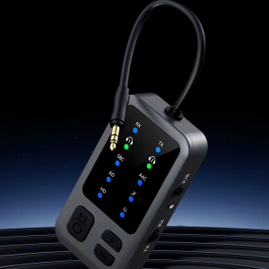 M3 Bluetooth 5.4 AUX transmitter autóhoz, TV-hez és vezeték nélküli fejhallgatóhoz-10