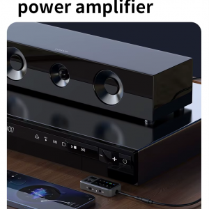 M3 Bluetooth 5.4 AUX transmitter autóhoz, TV-hez és vezeték nélküli fejhallgatóhoz-1