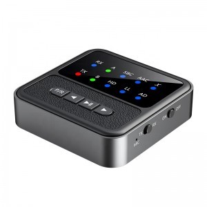 BT200 Bluetooth 5.4 audio adapter 2 fejhallgatóhoz – 2 az 1-ben transmitter és receiver
