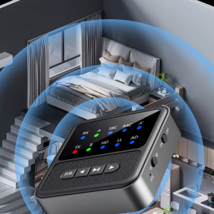 BT200 Bluetooth 5.4 audio adapter 2 fejhallgatóhoz – 2 az 1-ben transmitter és receiver-19