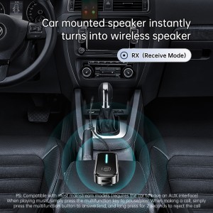 C89 csíptethető Bluetooth 5.3 audio adapter vevő és adó TV-hez, autóhoz és utazáshoz-15