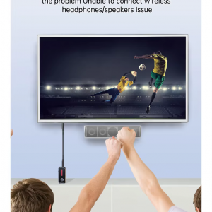 C89 csíptethető Bluetooth 5.3 audio adapter vevő és adó TV-hez, autóhoz és utazáshoz-8