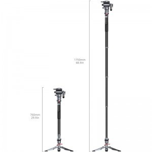 Smallrig 5565 Carbon Fiber Video Monopod-3