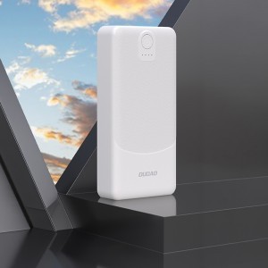 Dudao K10Pro külső akkumulátor 2,4 A 20000 mAh 2 x USB-A - fehér-2