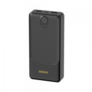 Dudao K10Pro külső akkumulátor 2,4 A 20000 mAh 2 x USB-A - fekete