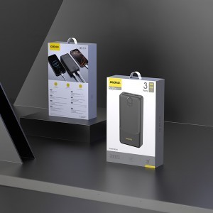 Dudao K10Pro külső akkumulátor 2,4 A 20000 mAh 2 x USB-A - fekete-4