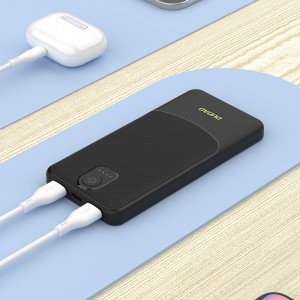 Dudao K10Pro külső akkumulátor 2,4 A 20000 mAh 2 x USB-A - fekete-6