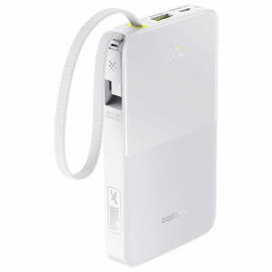 Powerbank Baseus EnerFill Bipow2 Pro, 10000mAh, 22.5W, QC + PD, Fehér E0027601