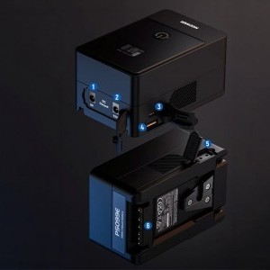 NEEWER Akkumulátor 6800 mAh, 14.5 V, 99 Wh-4