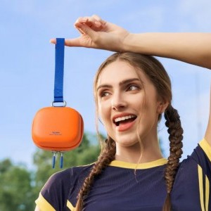 Telesin DisAdv EVA univerzális mini szállítótáska sportkamerákhoz (narancssárga)-2