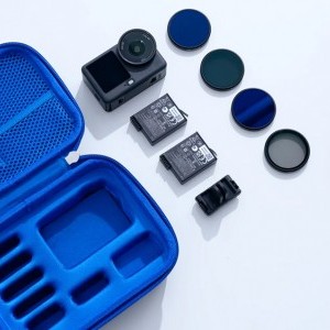 Telesin DisAdv EVA Szállítótáska a DJI Osmo Action 6-hoz (Fekete)-3