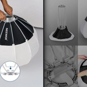 NEEWER NS90L Lámpás softbox Egy lépéses gyorskioldás-4