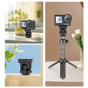 PULUZ gimbal DJI Osmo Action 5 Pro / 4 / 3-hoz (fekete)-6