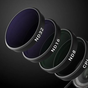 Telesin CPL/ND8/ND16/ND32 szűrőkészlet DJI Osmo Action 6-hoz (4 db)-4