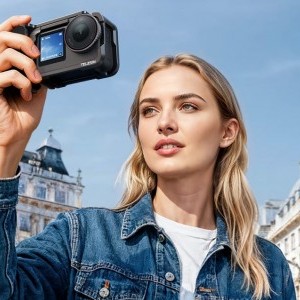 Telesin védőtáska fogantyúval DJI Osmo Action 6-hoz-6