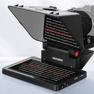 NEEWER X11 TELEPROMPTER BEÉPÍTETT TM8 MONITORRAL-1