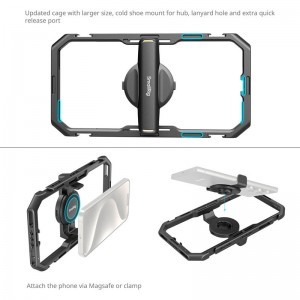 Smallrig 4704 All-in-One okostelefonos videós szett mikrofonnal és LED világítással-1