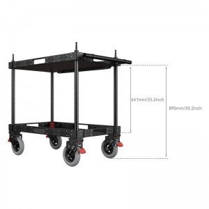 Smallrig 4573 91cm Lightweight Video Production Camera Cart-1