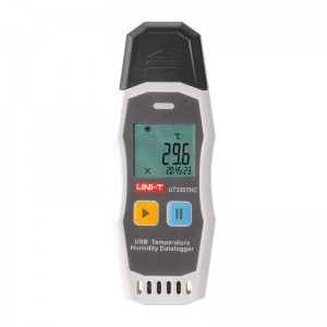 Uni-T UT330THC USB digitális hő- és páratartalom-adatgyűjtő