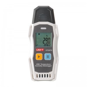 Uni-T UT330TH USB adatnaplózó digitális hő- és páratartalom-mérő