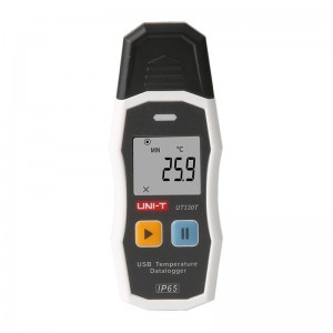 Uni-T UT330T USB digitális hőmérséklet- és páratartalom-mérő adatgyűjtővel