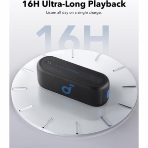 Bluetooth Hangszóró Anker SoundCore Select 2S, 20W, Vízálló, Fekete A3171011-1