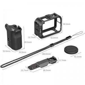 Smallrig 6037 Cage Kit for DJI Osmo Action 6-3