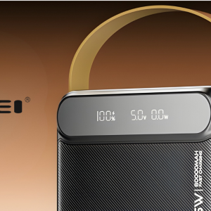 AWEI PowerBank P102K 80000mAh 22,5W PD 2xUSB-C 3xUSB-A fekete-3